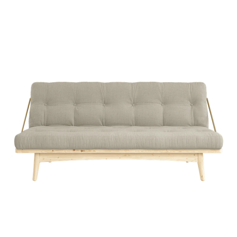 Folk Sofa Med 5-lags Madrass 914 Lin/Raw