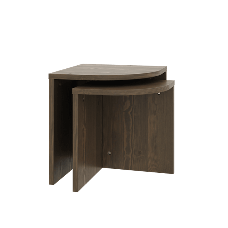 Kombinert Sidebordsett Carob Brun