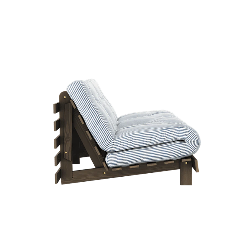 Roots Sovesofa Med Madrass 160x200 Johannesbrunt/Strandblå