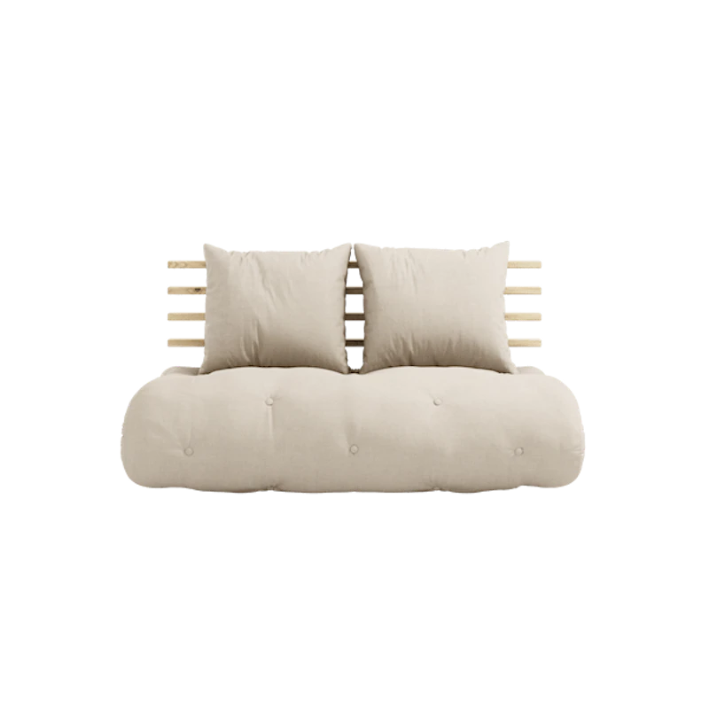 Shin Sano Sofa Med Madrass Beige/Raw
