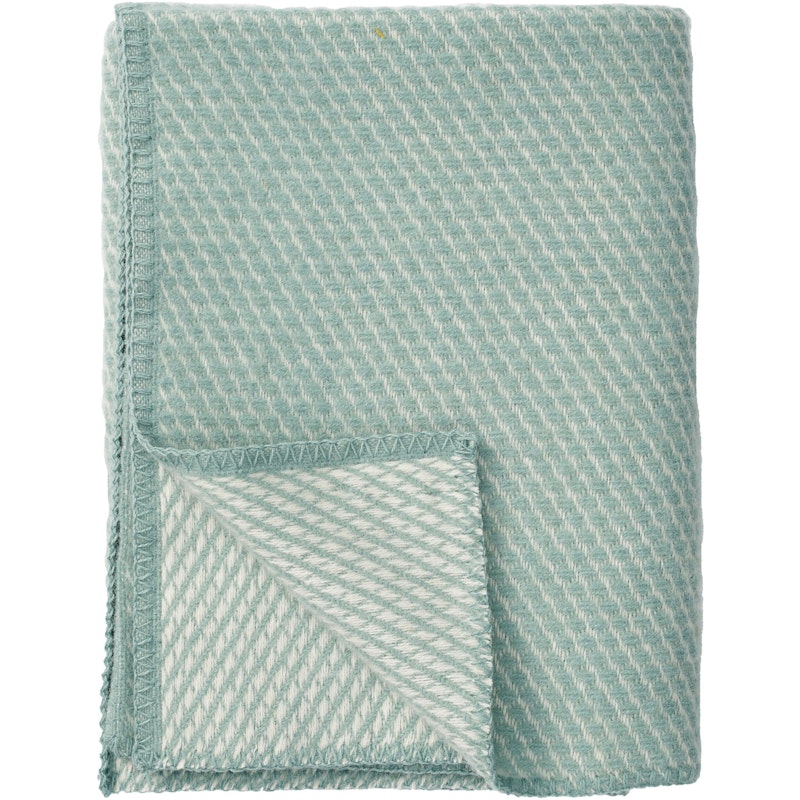 Velvet Pledd Midi 90x130 cm, Duck Egg Blue