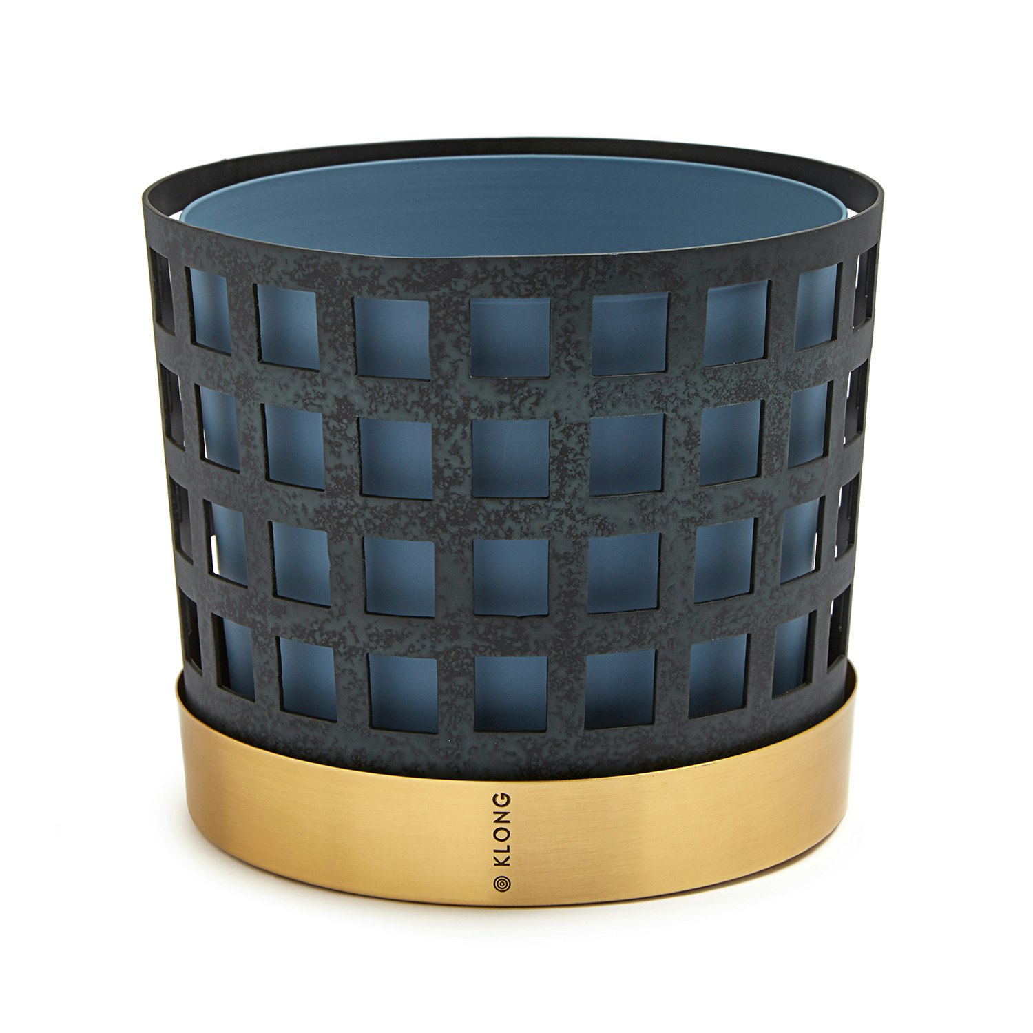 Trio Pot Krukke Mellom Square, Bl&aring;