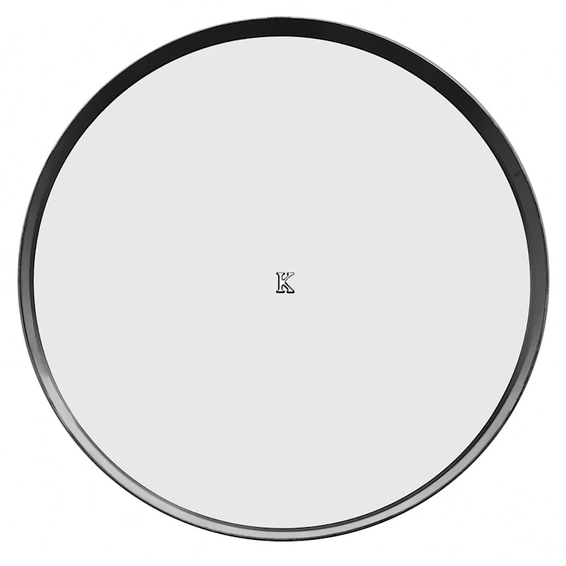 Bunnplate Rustfritt Stål, Ø34 cm