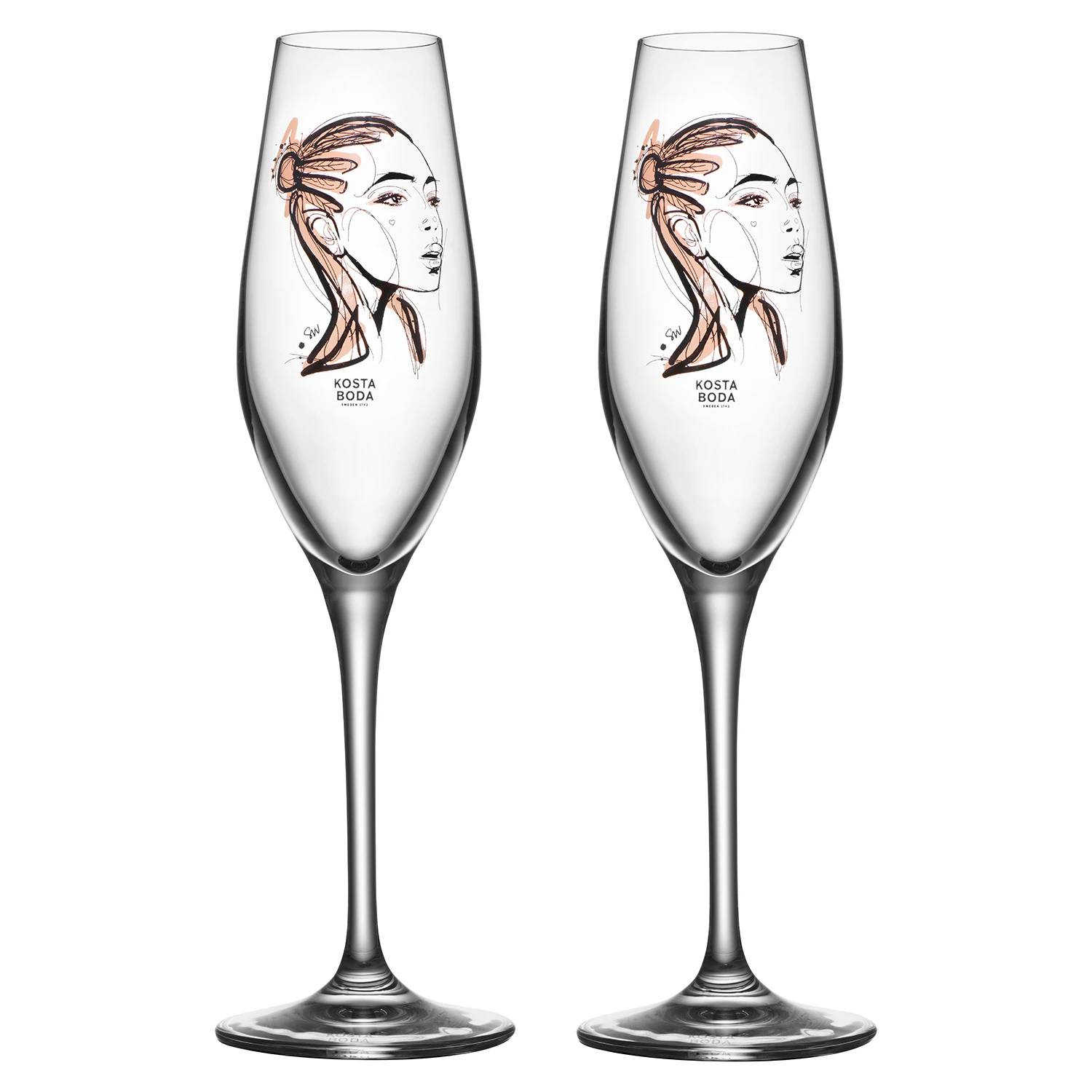 All About You Champagneglass 23 cl  2-pk,&nbsp;Forever Yours