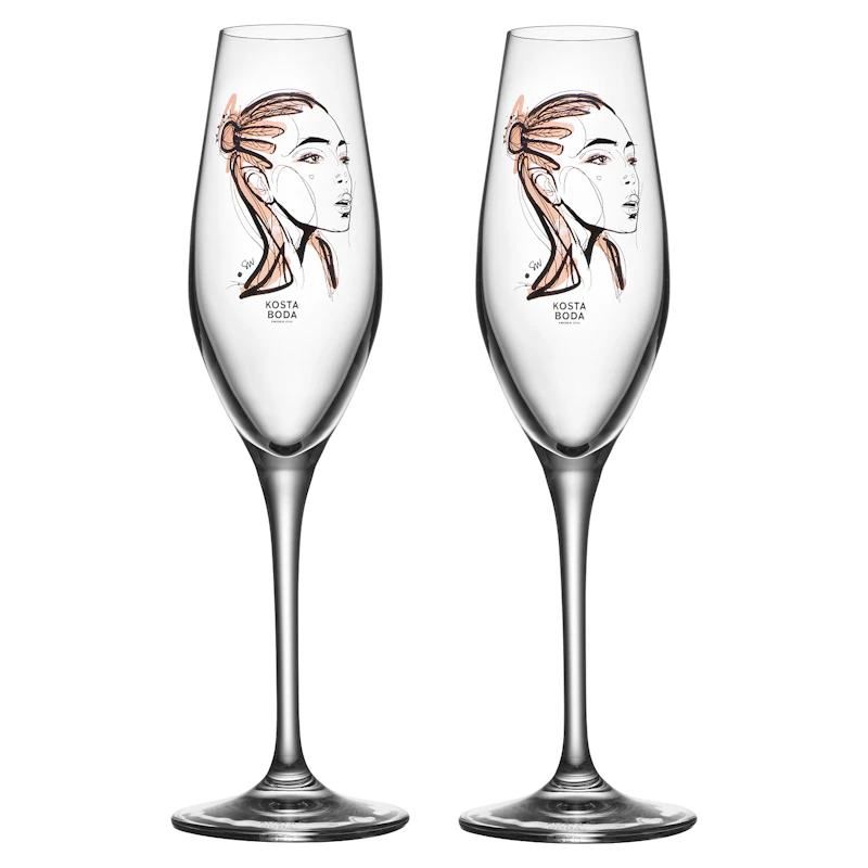 All About You Champagneglass 23 cl  2-pk, Forever Yours