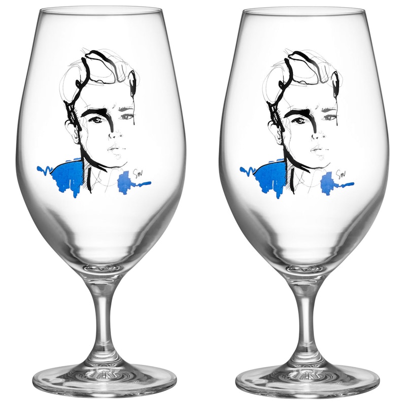 All About You Ølglass 40 cl 2-pk, Celebrate Him