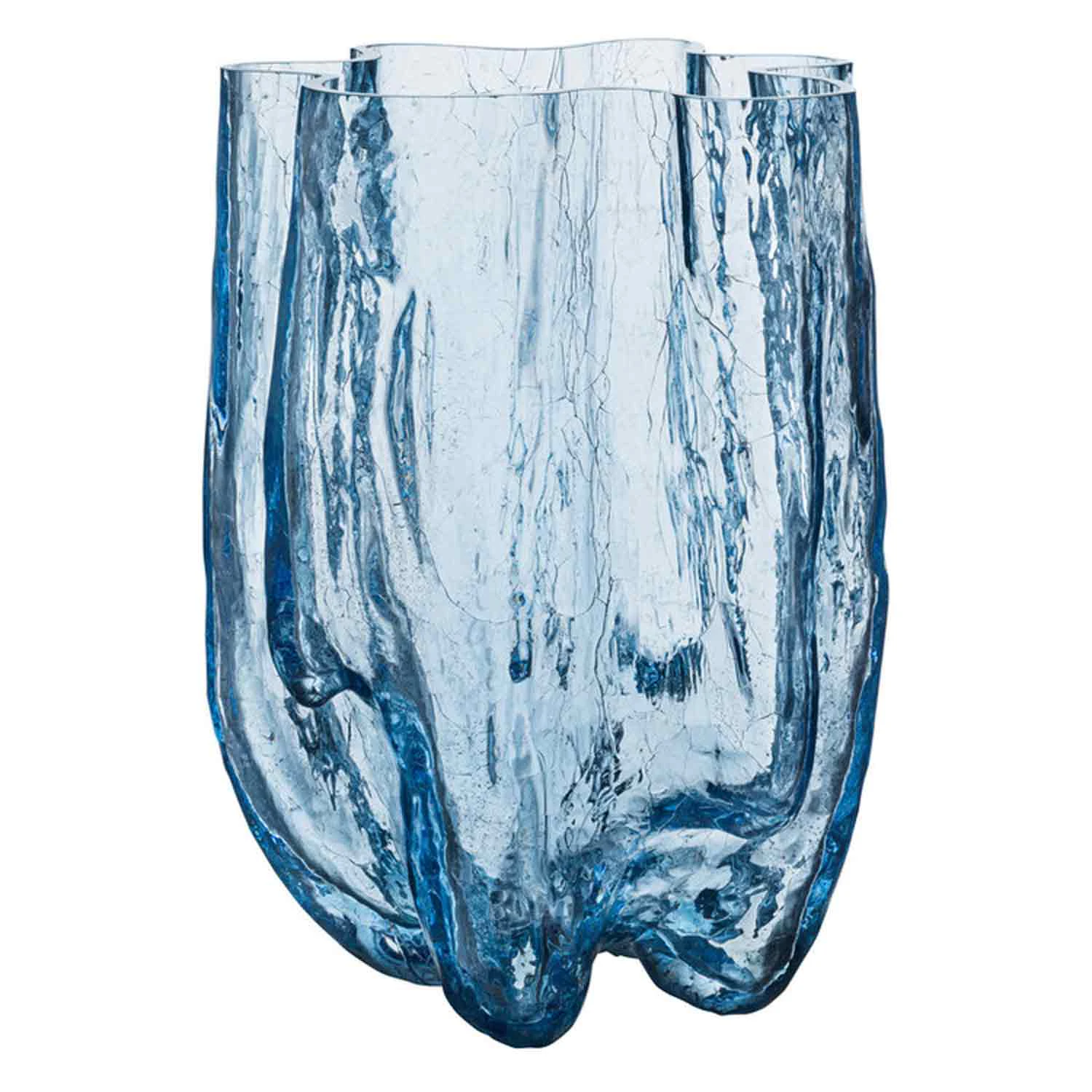 Crackle Vase Sirkul&aelig;r 37 cm