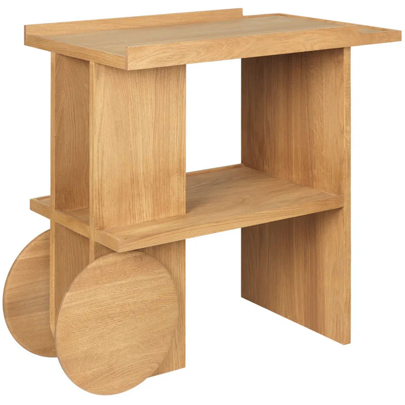 Axis Sidebord, Varmlakkert Eik