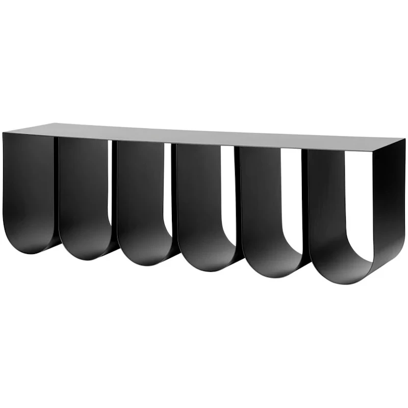 Curved Vegghylle, Sort