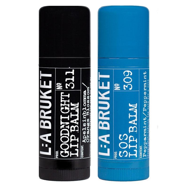 324 Wellbeing Sett Med Leppepomader 2 x 14 g