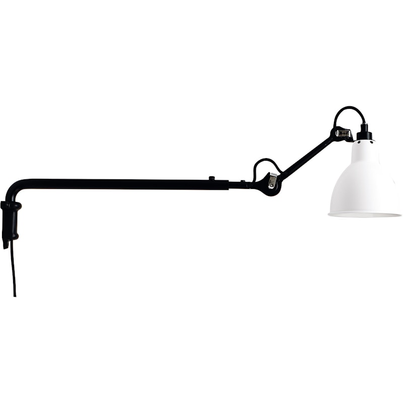 La Lampe Gras N°203 Vegglampe, Svart / Hvit