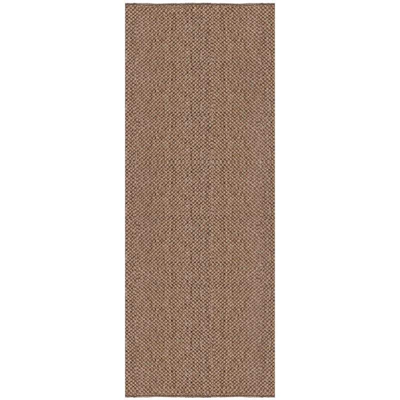 Basket Weave Sisalteppe 75x240 cm, Brun
