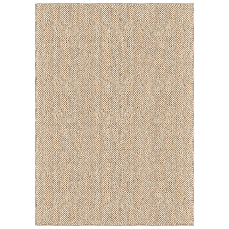 Basket Weave Sisalteppe 250x350 cm, Naturlig