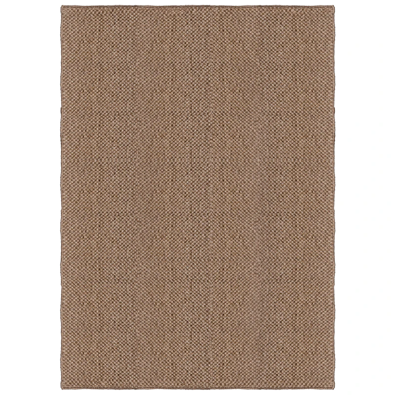 Basket Weave Sisalteppe 200x300 cm, Brun