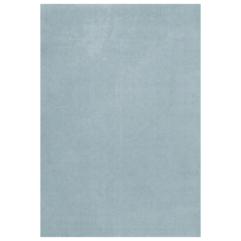 Classic Solid Ullteppe 180x270 cm, Blue Clair