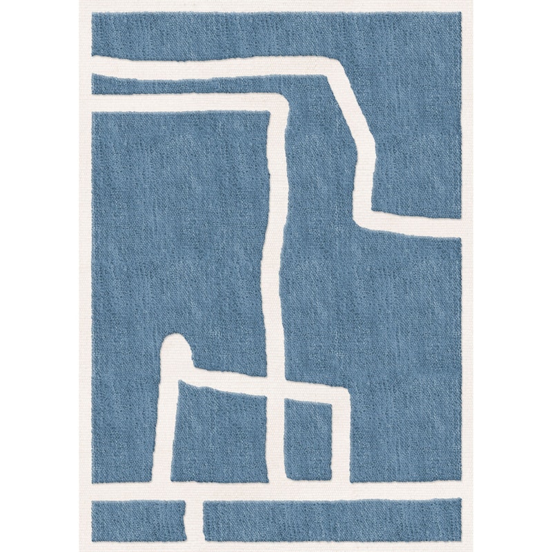 Gotland Klint Ullteppe Cornflower Blue, 250x350 cm