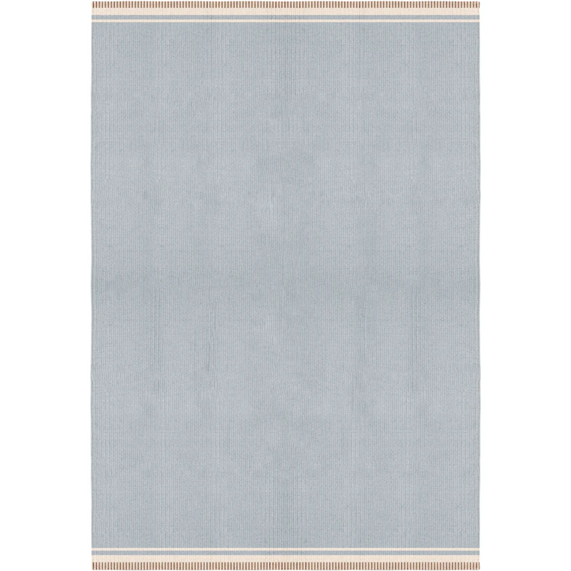 Röllakan Solid Ullteppe 180x270 cm, Sky Blue