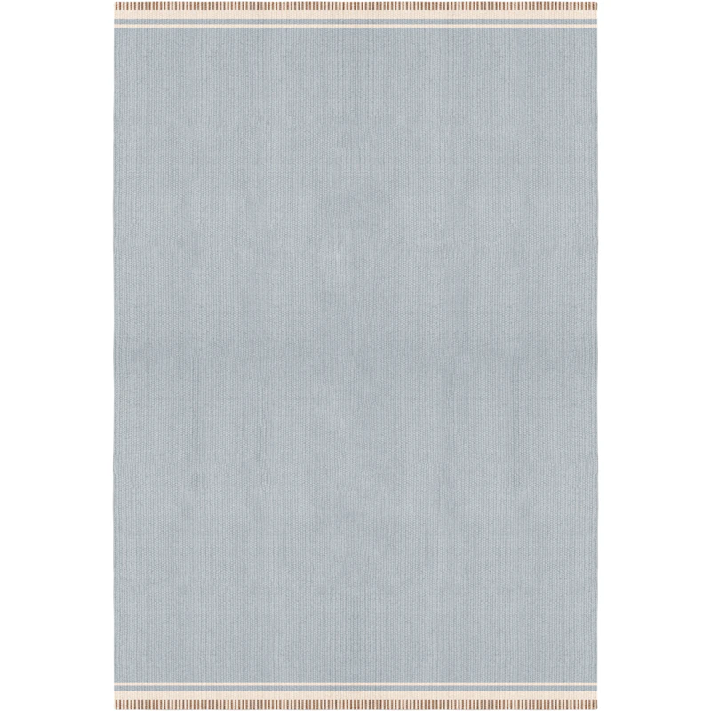 Röllakan Solid Ullteppe 300x400 cm, Sky Blue