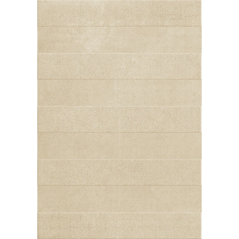Stripe Ullteppe 250x350 cm, Almond
