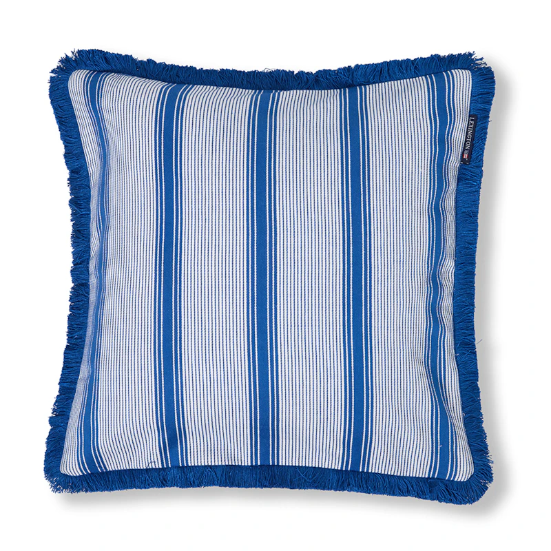 Putetrekk Stripete 50x50 cm, Blå