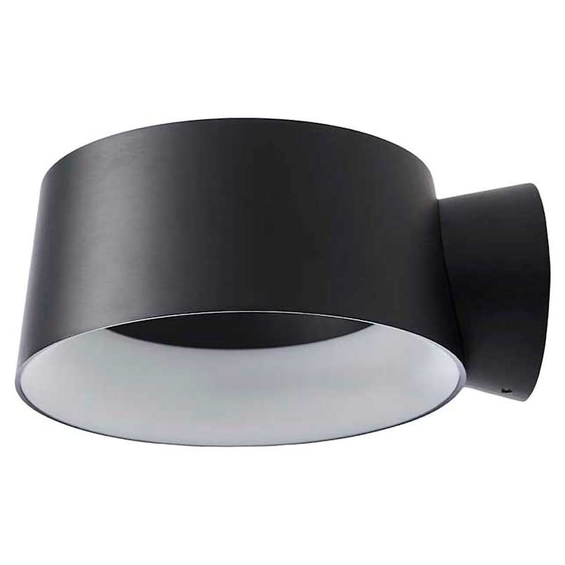 Cookie Vegglampe Ø15 cm, Sort