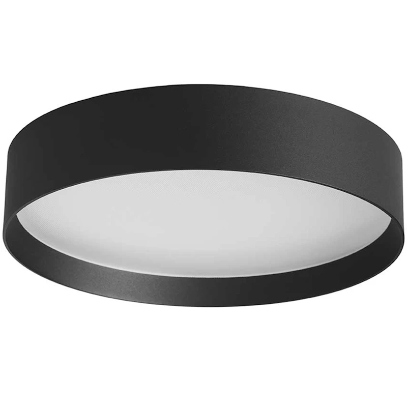 LUCIA Plafond Ø35 cm, Sort