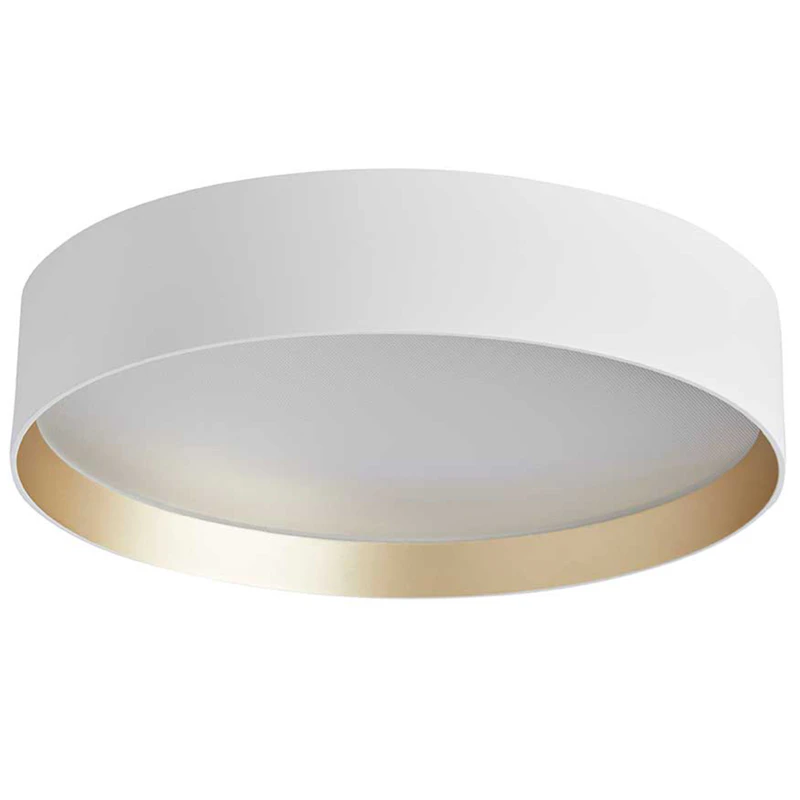 LUCIA Plafond Ø35 cm, Hvit/Gold