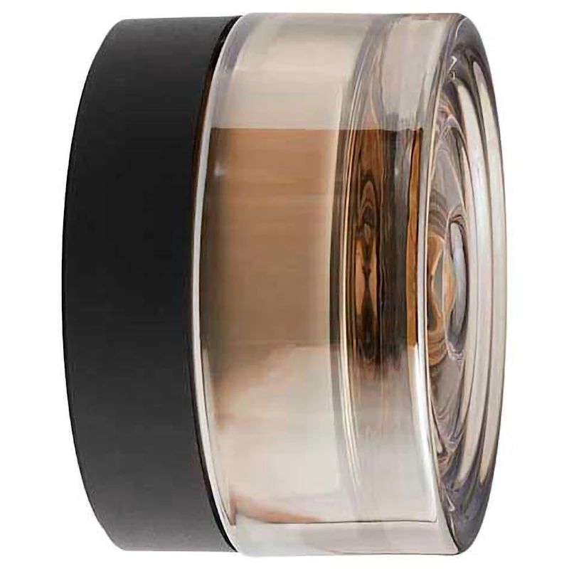 Otto Wave Vegglampe Ø13 cm, Smoked