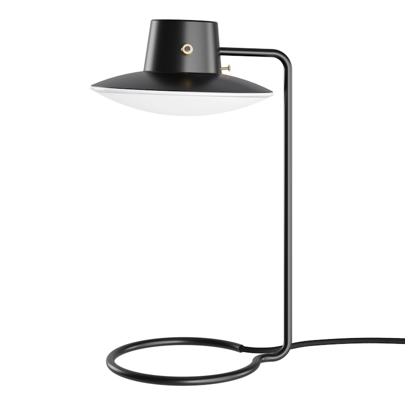 AJ Oxford Bordlampe 410 mm, Opal / Svart