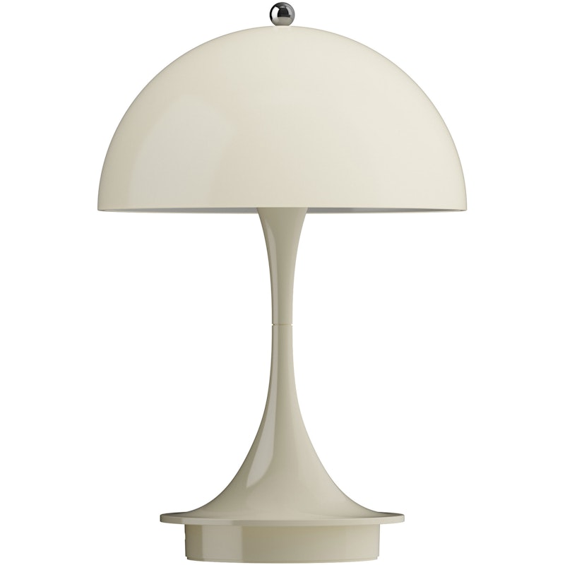 Panthella 160 Bordlampe Bærbar, Opal Beige