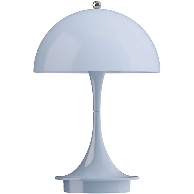 Panthella 160 Bordlampe Bærbar, Opal Pale Blue