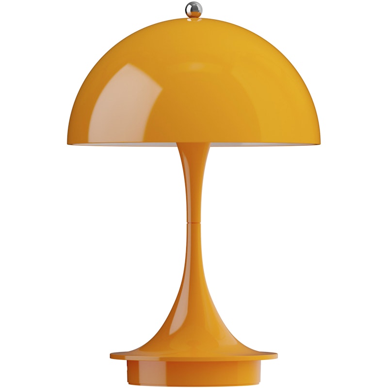 Panthella 160 Bordlampe Bærbar, Opaque Orange