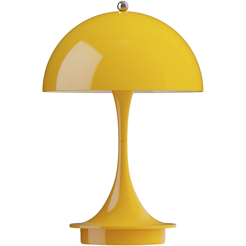 Panthella 160 Bordlampe Bærbar, Opaque Yellow