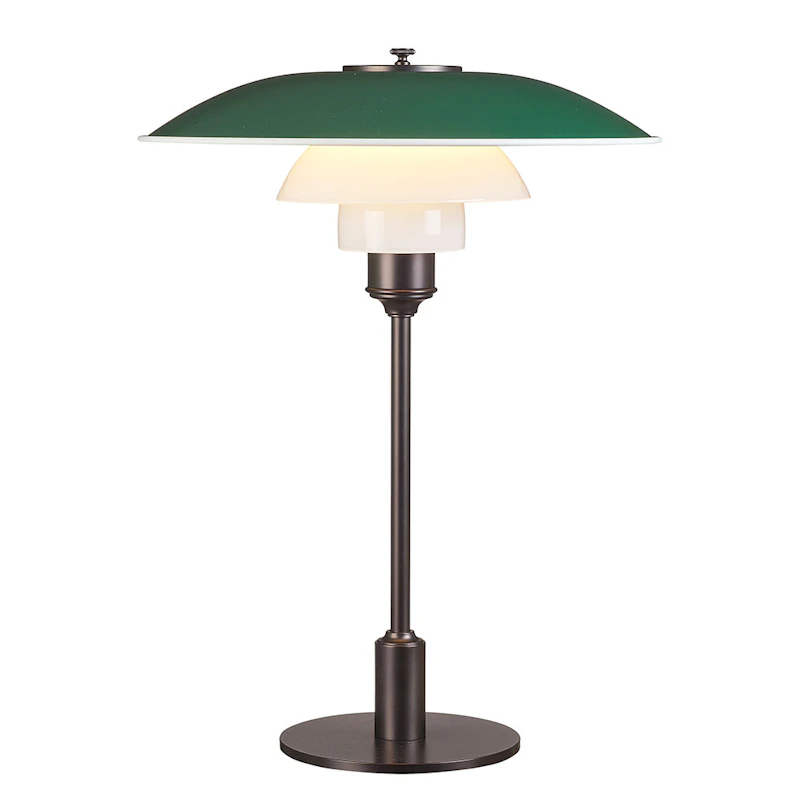 PH 3½-2½ Bordslampa 60W E14, Grønn