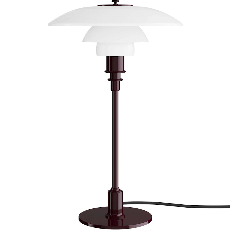 PH 3/2 Bordlampe, Glossy Burgundy