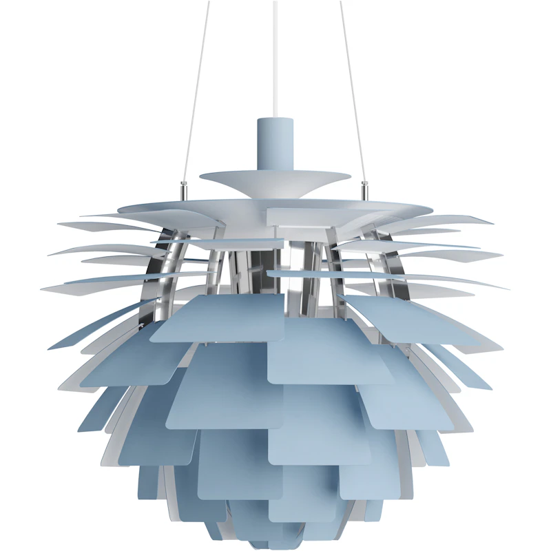 PH Artichoke Pendel 60 cm, Krom / Dusty Blue