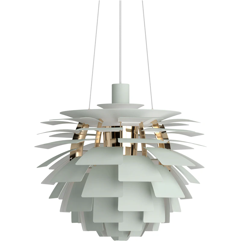 PH Artichoke Pendel 48 cm, Messing / Dusty Green