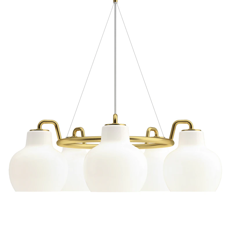 VL Ring Crown 5X40 W Pendel, Messing