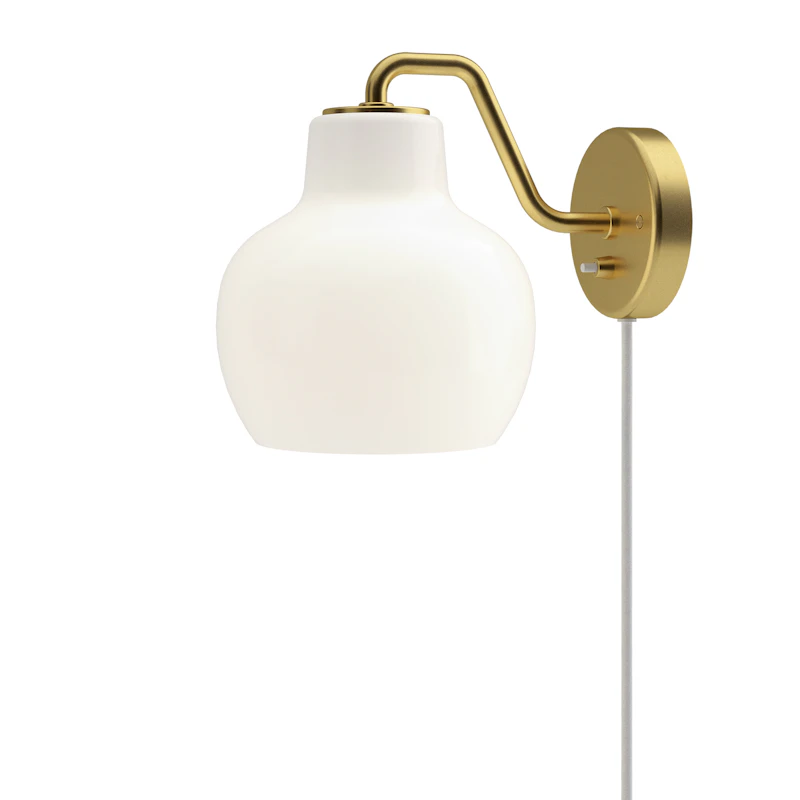 VL Ring Crown Vegg 1x40 W, Messing