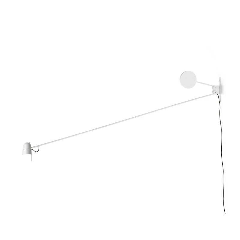 Counterbalance LED Vegglampe, Hvit