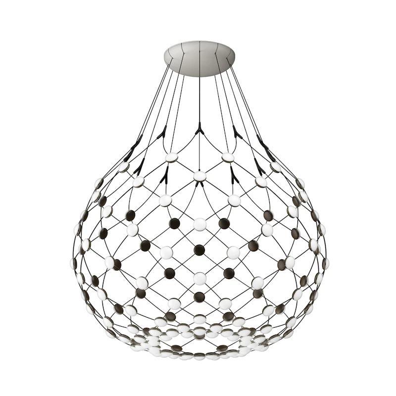 Mesh Wireless Taklampe, Ø80 cm / 1m