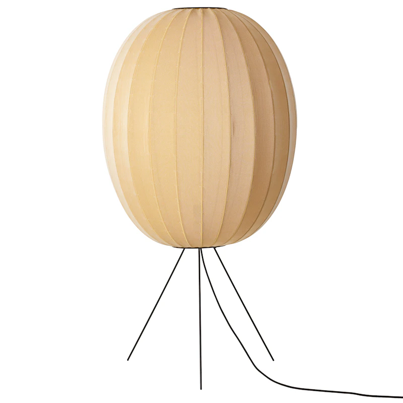 Knit-Wit Gulvlampe Høy Oval Ø65 cm, Sunrise