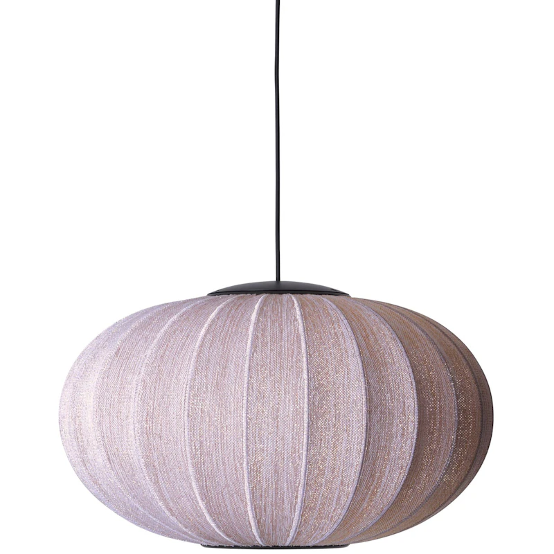 Knit-Wit Pendel Oval 57 cm Anniversary Glitter, Gull