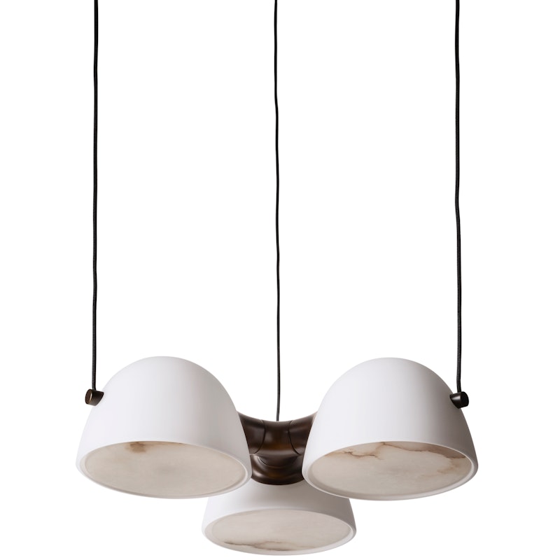 Fuse Triple Pendel, Opalglass