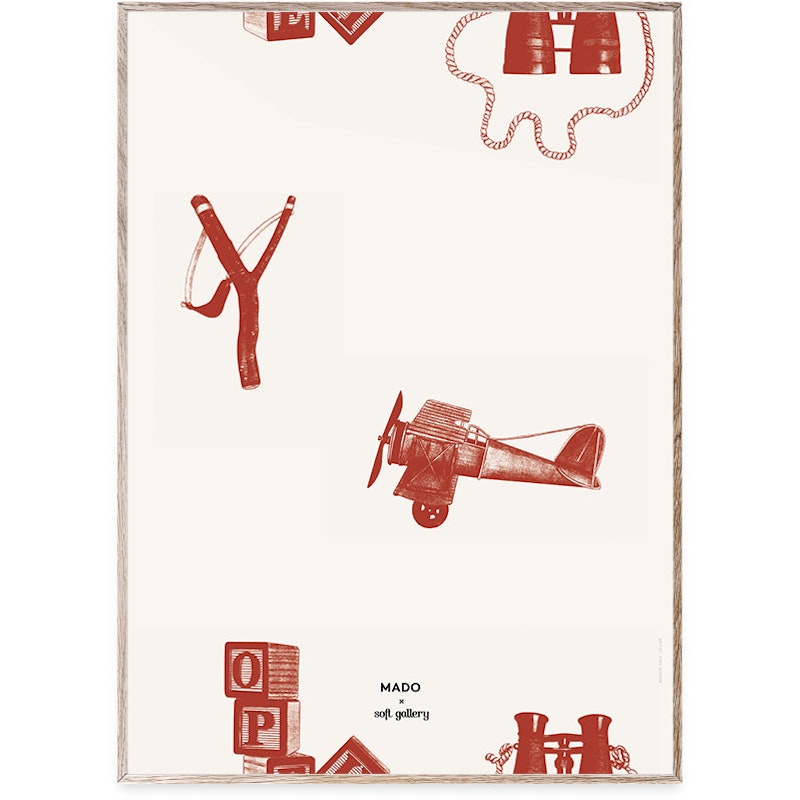 Playtime Plakat, 50x70 cm