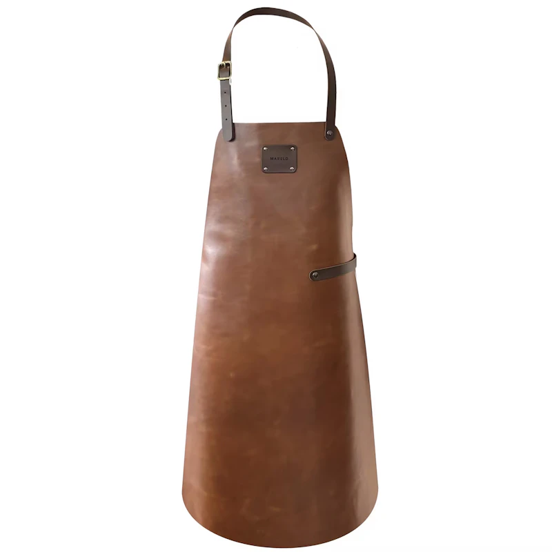 Leather Forkle, Cognacfarget