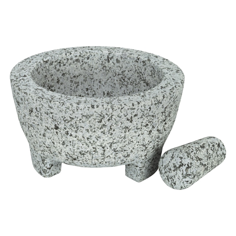 Molcajete Morter / Pistill, Granitt