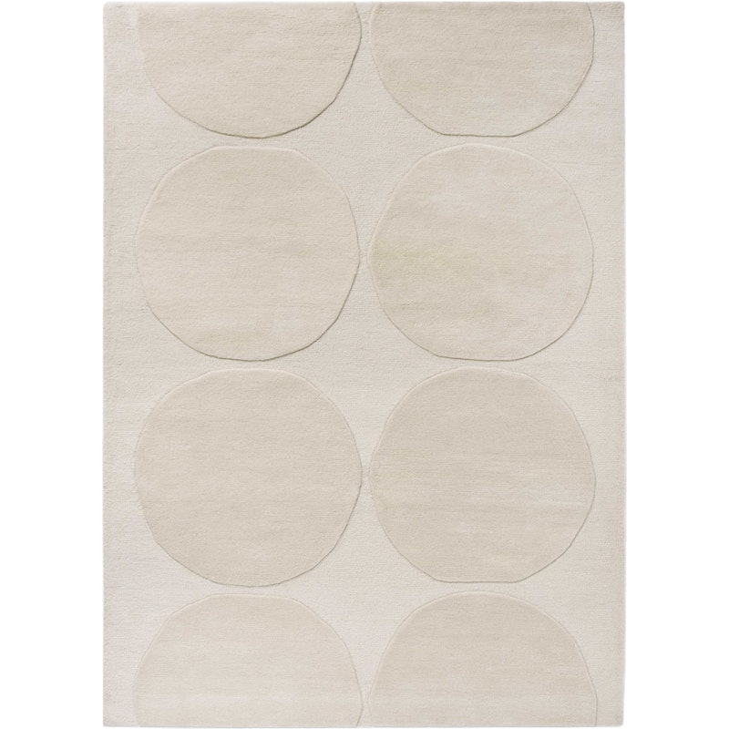 Marimekko Isot Kivet Teppe 140x200 cm, Natural White