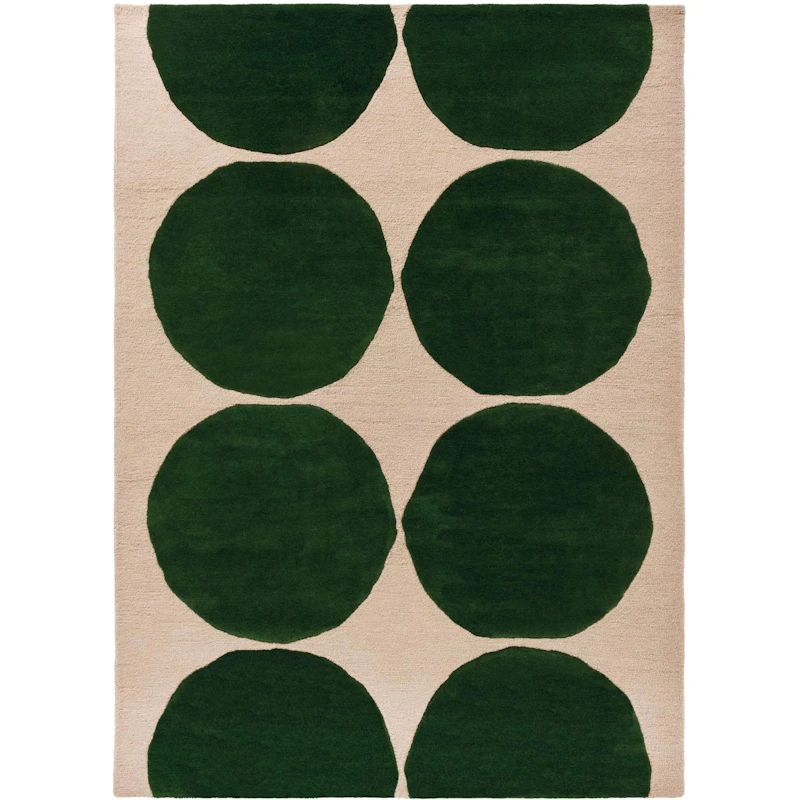 Marimekko Isot Kivet Teppe 170x240 cm, Grønn