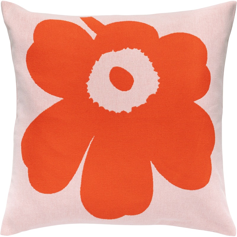 Unikko Putetrekk 50x50 Cm cm, Rosa / Orange Red
